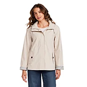 HOODED RAIN JACKET