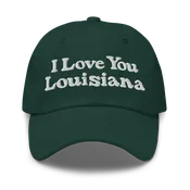 I Love You Louisiana Hat