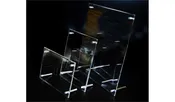 Euro Sign Holder Frames | Free-Standing Display with Standoffs
