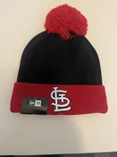 ST LOUIS CARDINALS KNIT BEANIE FLEECE LINED — Hats N Stuff