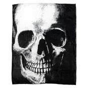 Anatomical Skull Throw Blanket