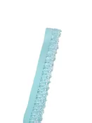 1/2" Pale Turquoise Picot Elastic