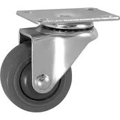 5030 Series 3 Thermoplastic Rubber Swivel Caster (Gray)