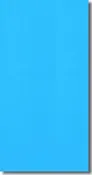 24' Round Solid Blue Standard Gauge Overlap Liner 48"/52"