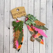 Randans Live fringe earrings aaa *read entire description prior to purchasing*