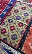 #16 Handwoven Cotton Rug 5' x 3'