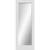 6’8″ Tall Mirror Glass Primed Interior Wood Door