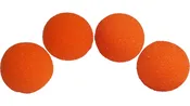 1 inch Super Soft Sponge Ball (Orange) Pack of 4 from Magic