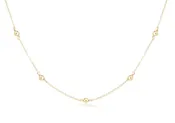 15" Choker Simplicity Chain Gold - Classic Gold 4mm