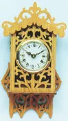 Victorian Wall Clock Pattern