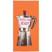 BITCH I'M READY DISH TOWEL - BLUE Q