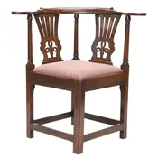 19th C. George III Style Corner Chair