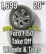 2024 Ford F150 20" Gunmetal Wheels & Tires — Big Boys Toys of the North