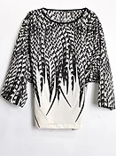 CREAM FEATHER BATWING — uzinyc