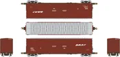Kit Classics HO Scale Evans 5100 RBL Boxcar, BNSF