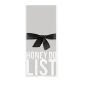 Notepaper in Acrylic Tray - "Honey Do"