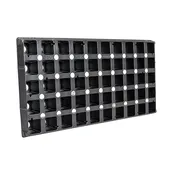 50-Cell Square Plug Prop Tray Insert