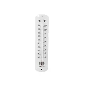 EZRead 12" Heavy Duty Metal Thermometer, White Finish