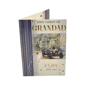 For Grandad Vintage Style Car Photographic Design Father\’s Day Card