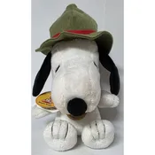 Hallmark Peanuts 2009 Snoopy Plush – Happiness Since 1950, Leather Tag, patina