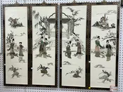 Asian Panels with Stone