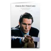 American Psycho Check Out This Greeting Card