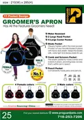 Deluxe Groomer?s Apron – Petite (Ladies)