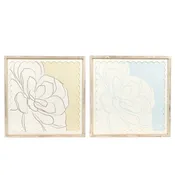 Reversible Succulent Wood Frame Sign