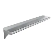 08″ X 48″ Stainless Steel Wall Mount Shelf