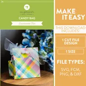 Candy Bag (Downloadable Cut File Design)