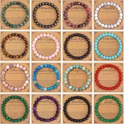 Natural Healing Crystal Bracelet – Assorted Designs