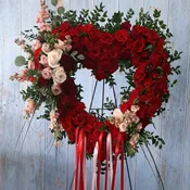 Styled Open Heart Tribute