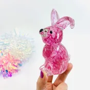 Baby Glass Bunny, Pink Rosie Pants