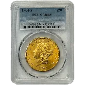 1904-S $20 Liberty PCGS MS65