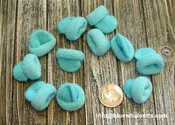 Mini Knit Hat – Baby Blue 10 pc