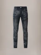 ALL OVER CRYSTAL MX1 JEAN - Midnight Indigo
