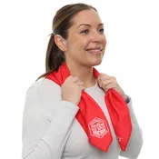 2026 National Jamboree Microfiber Cooling         Neckerchief, Red
