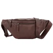 Charlie Leather Crossbody Sling Bag with Magnetic Entry