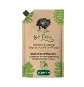 Be Free Rose Water Mousse - 1 Liter Pouch