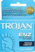 CONDOMS TROJAN ENZ LUB 6 3-PKS