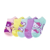 5 Pack Kids Hello Kitty & Friends No Show