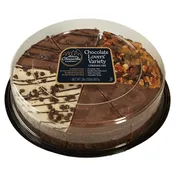 Atlanta Chocolate Lover's Cheesecake Sampler 8"