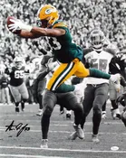 AARON JONES AUTOGRAPHED SIGNED GREEN BAY PACKERS 16x20 SPOTLIGHT PHOTO JSA