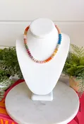 Attention Getter Necklace in Brown