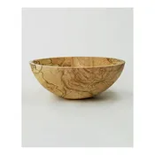 10" Spalted Maple Oval Serving Bowl