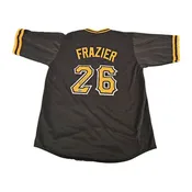 Adam Frazier Signed Custom Black Baseball Jersey