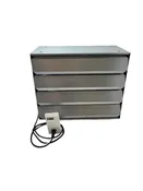 100k Side Port Hydronic hanging heater, Variable speed fan NO WIRING NEEDED!  Comes with Thermostat