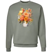 Autumnal Flower Sweatshirt