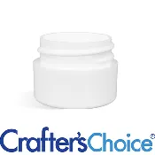 0.25 oz White Double Wall Jar - 33/400