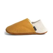 Aberdeen Waxed Canvas House Shoes - Sherpa-Lined